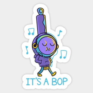 It's a Bop - Funny 90s Toys Sticker